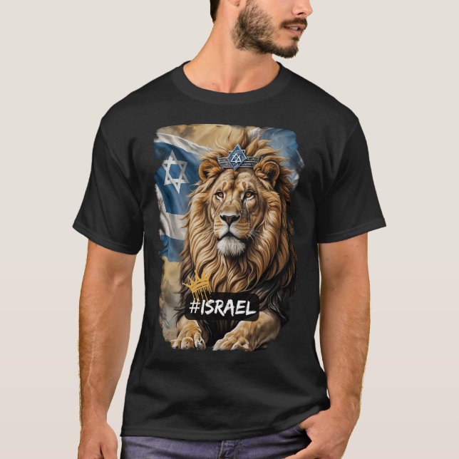 lejon för judah t shirt (Framsida)