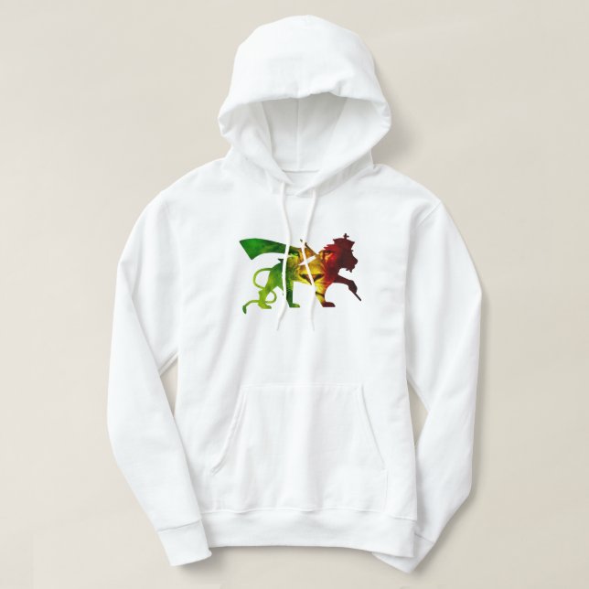 Lejon för Judah T-Shirt Hoodie (Design framsida)