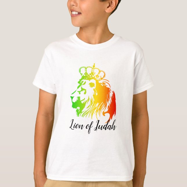 Lejon för Judah Tee Shirt (Framsida)