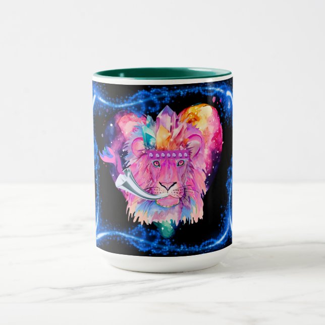 Lejon för Judah Triumph Coffee Mugg (Center)