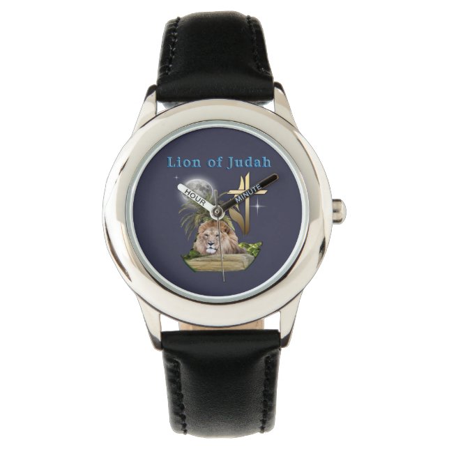 Lejon för Judah watch Armbandsur (Framsida)