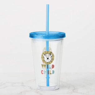 Lejon för vildbarn skandier take away mugg