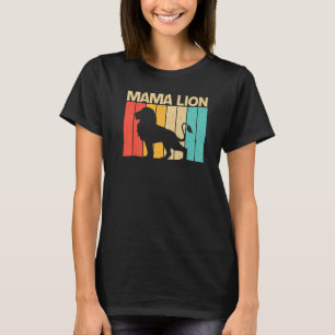 Lejon för Women Girls Lejon Jungle Safari Animal 1 T Shirt