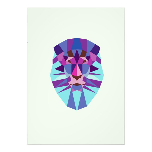 Lejon Fototryck (Framsidan)