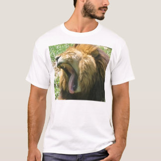 Lejon gäspning tee
