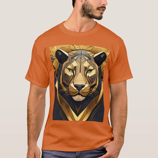 Lejon Gaze T Shirt (Framsida)