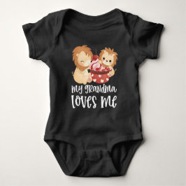 Lejon 🦁 Gift for Grandchild - My Grandma Kärlek M T Shirt
