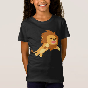 Lejon Glatt Tecknad för spädbarn T-shirt