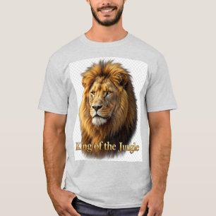 Lejon Grafisk T-Shirt