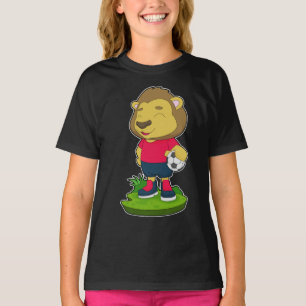 Lejon Handbollsspelare Handboll T Shirt