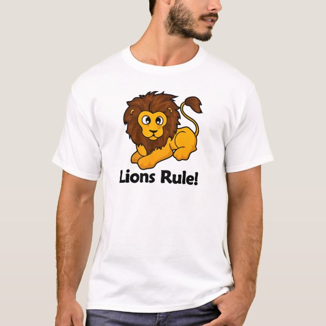 Lejon härskar! t-shirt (Framsida)