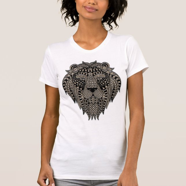 Lejon Head T Shirt (Framsida)