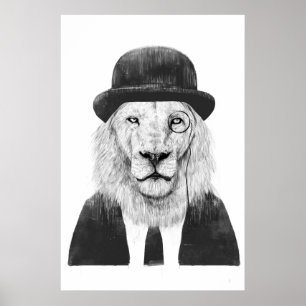 Lejon herr poster