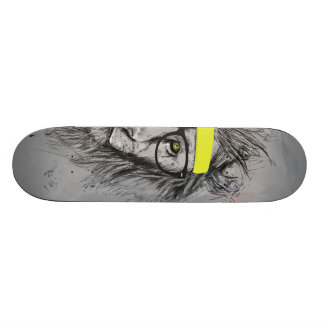 lejon hipster skateboard bräda 20,5 cm