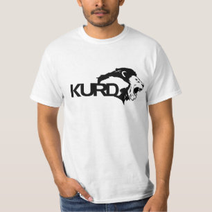 Lejon hjärta för Kurd T Shirt