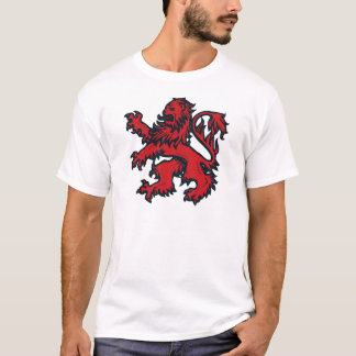lejon hjärta t-shirt