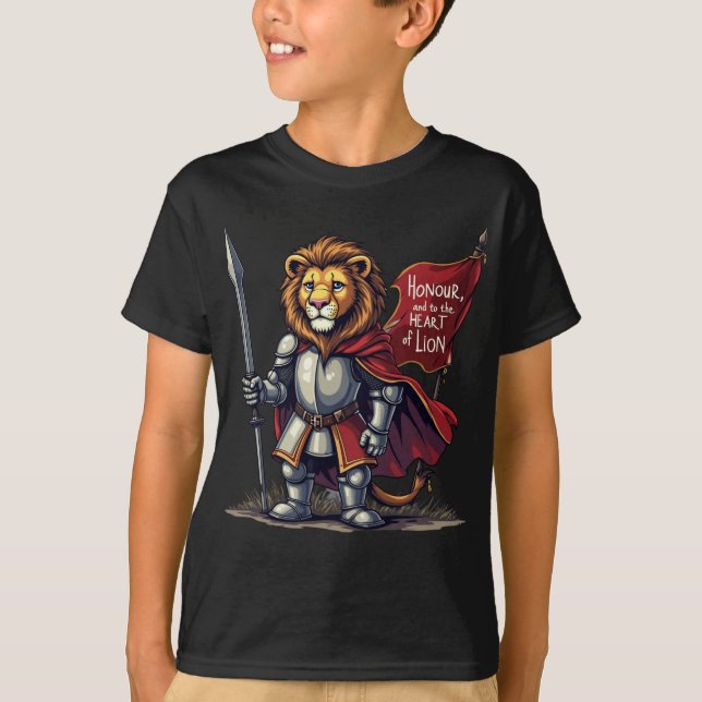 Lejon hjärta t shirt (Framsida)