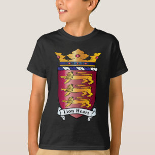 Lejon hjärtavapensköld t shirt