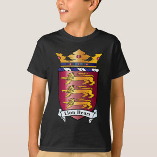 Lejon hjärtavapensköld t shirt
