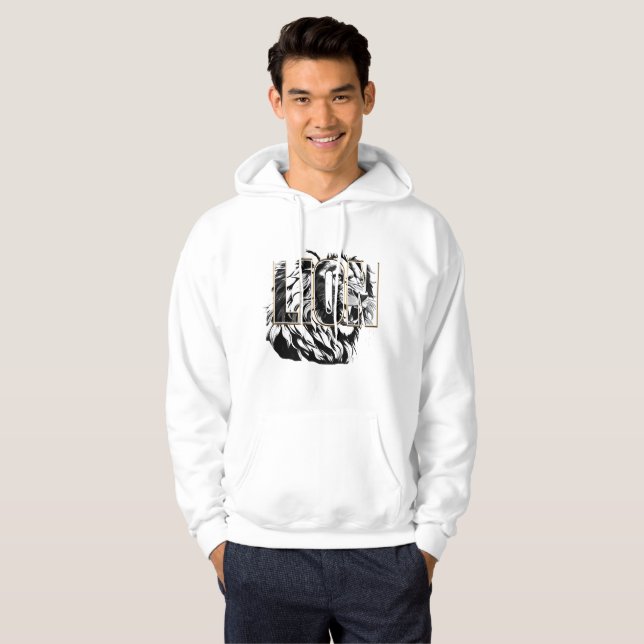 Lejon Hoodie (Hel framsida)
