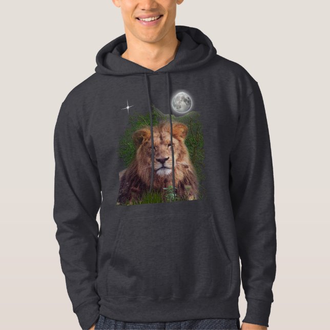 lejon hoodie (Framsida)