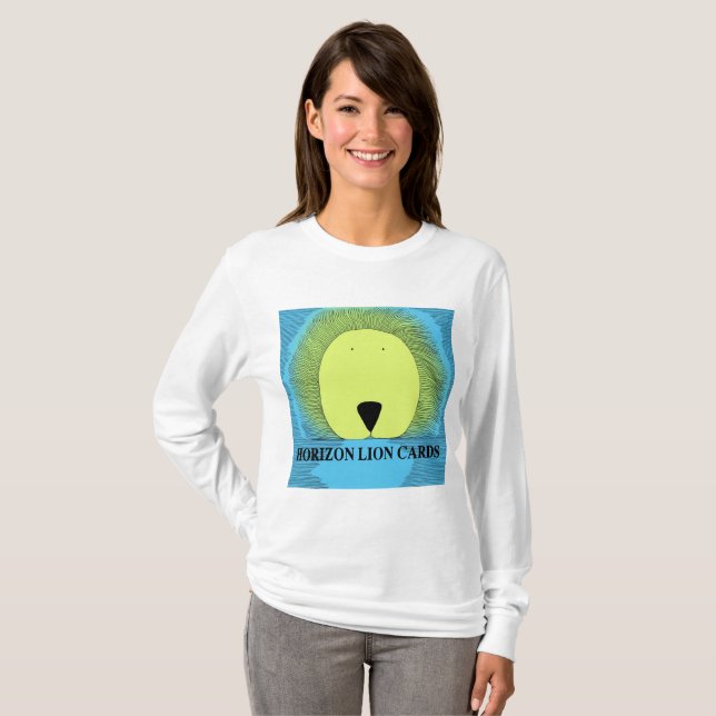 Lejon horisont t-shirt (Hel framsida)
