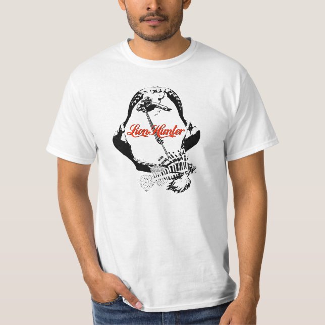 Lejon Hunter Begränsad Edition Tee Shirt (Framsida)