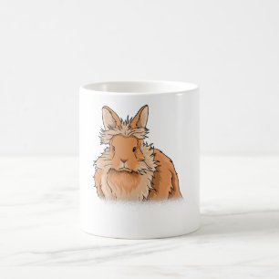 Lejon huvudkanin kaffemugg