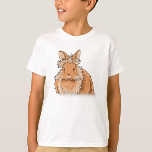 Lejon huvudkanin t shirt