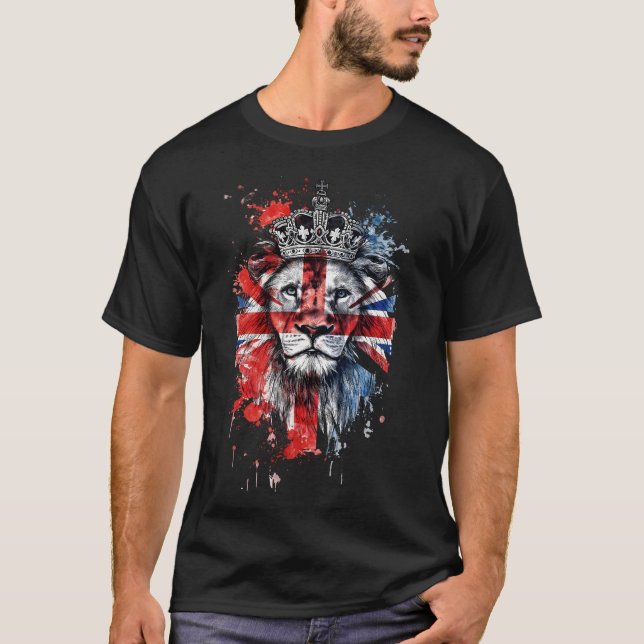 Lejon i England T Shirt (Framsida)
