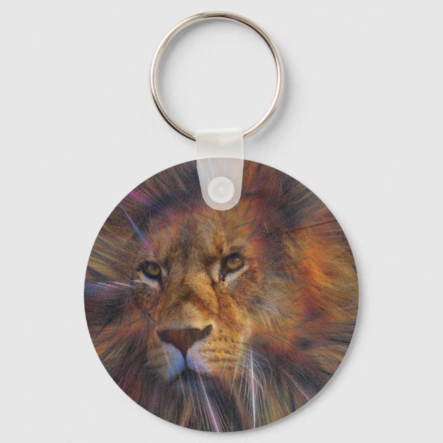 Lejon i galleriet nyckelring (Framsida)