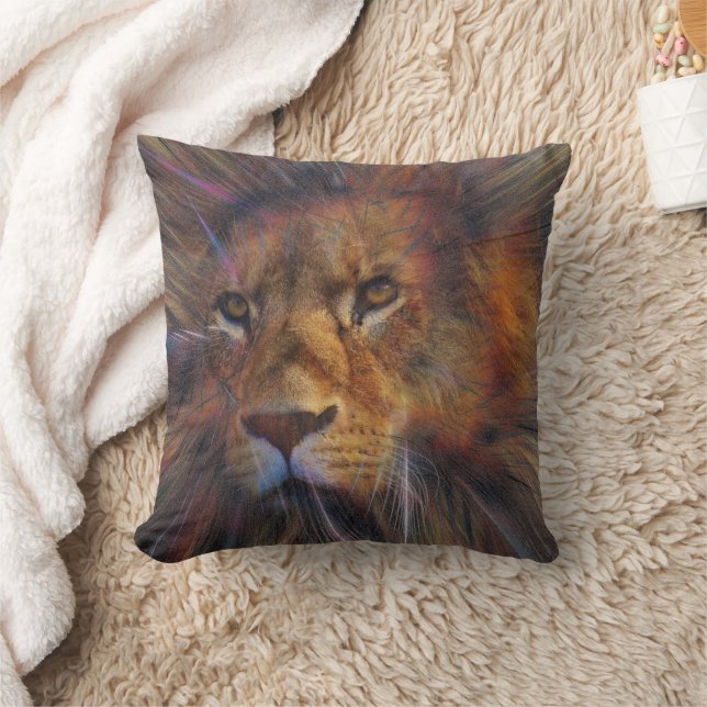 Lejon i Gallery Cushion Kudde (Filt)
