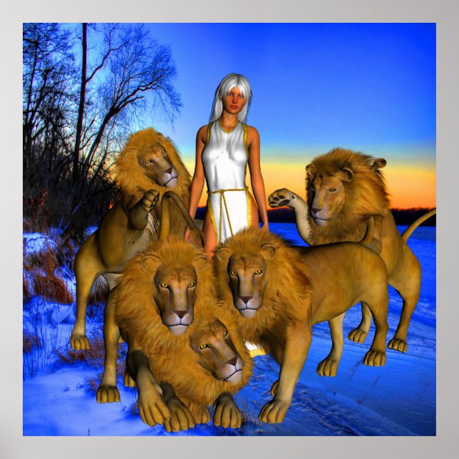 Lejon i Winter Poster (Framsidan)