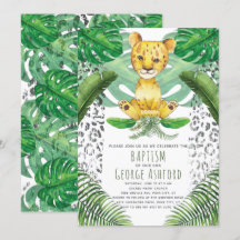 Lejon illustration Safari Baptism