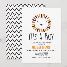 Lejon inbjudan till babyvisningsprogram