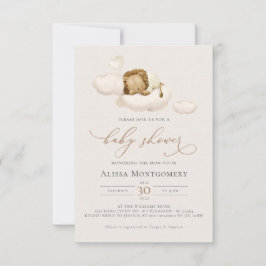 Lejon inbjudan till babyvisningsprogram