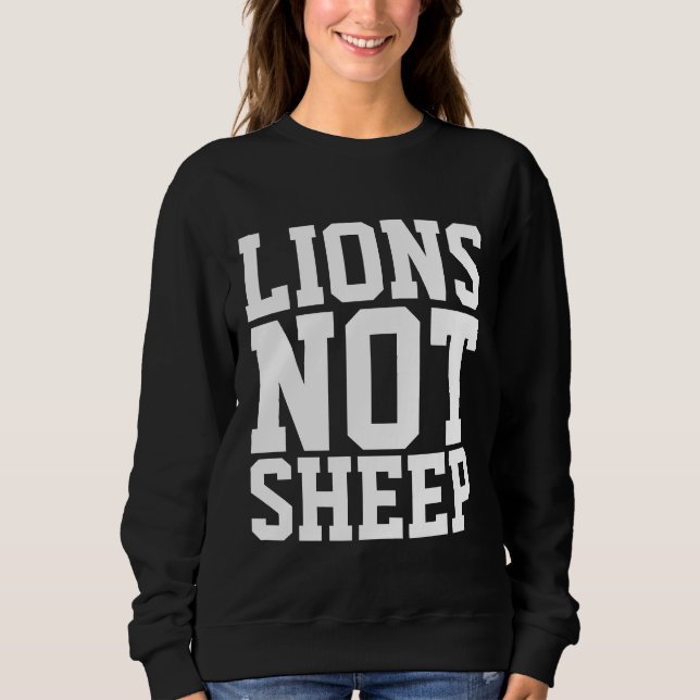 LEJON INTE FÅRPATRIOT T-SHIRTS & SWEATSHIRTSS (Framsida)