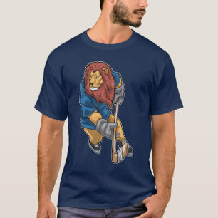 Lejon ishockey ishockey ishockey t shirt