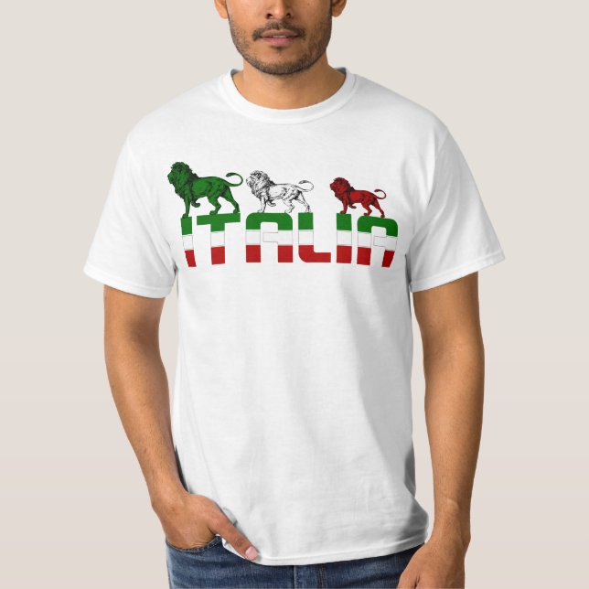 Lejon italien t-shirt (Framsida)