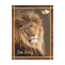 Lejon jag är ledsen