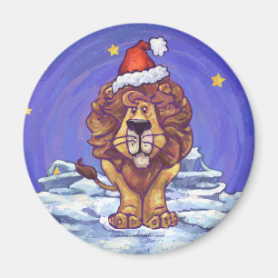 Lejon jul magnet