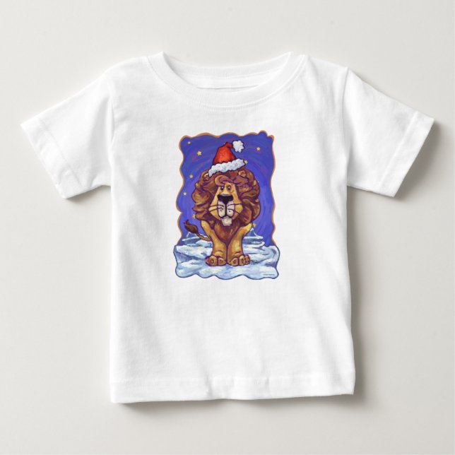 Lejon jul tee shirt (Framsida)
