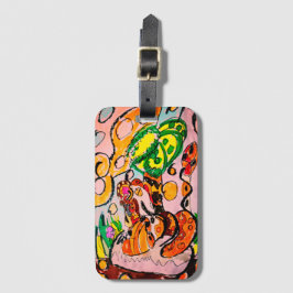 Lejon just chill bagagebricka