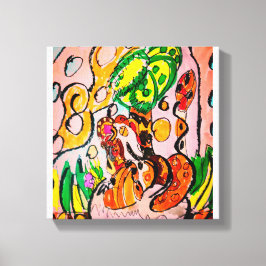 Lejon just chill canvastryck