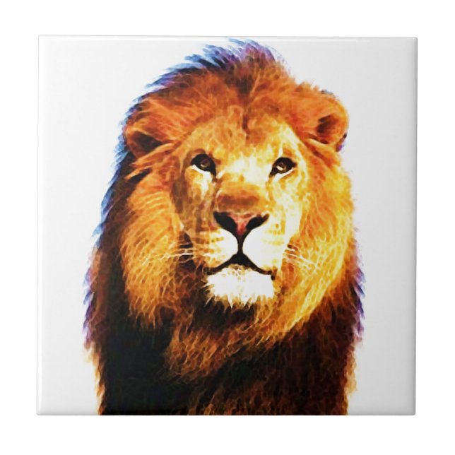 Lejon Kakelplatta (Framsidan)