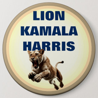 Lejon Kamala Harris Button Knapp