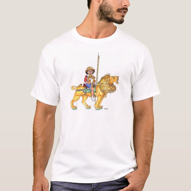 Lejon karusell tee shirt (Framsida)