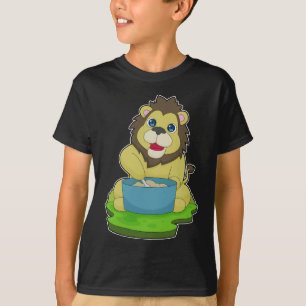 Lejon kokpunktsdepå t shirt