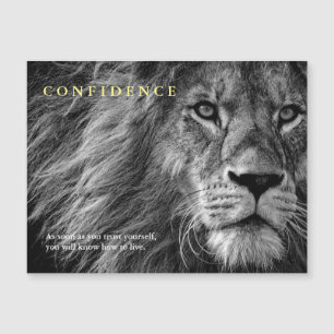 Lejon konfidenscitatinspiration