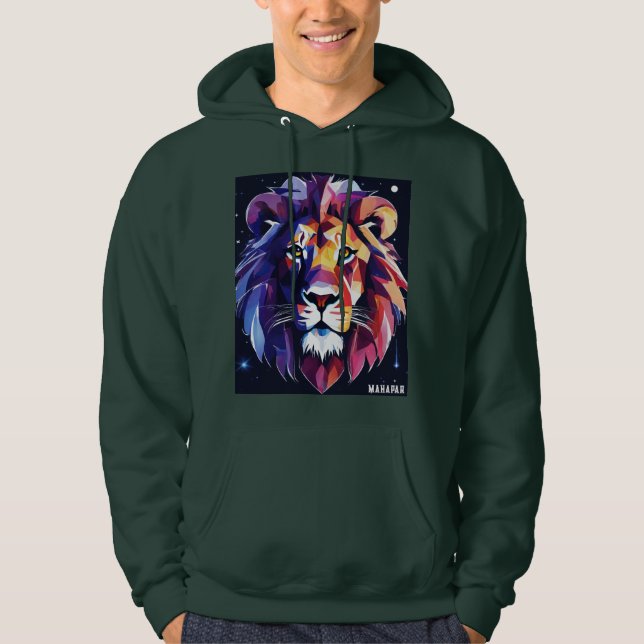 **"Lejon konsomisk Roar"** Hoodie (Framsida)